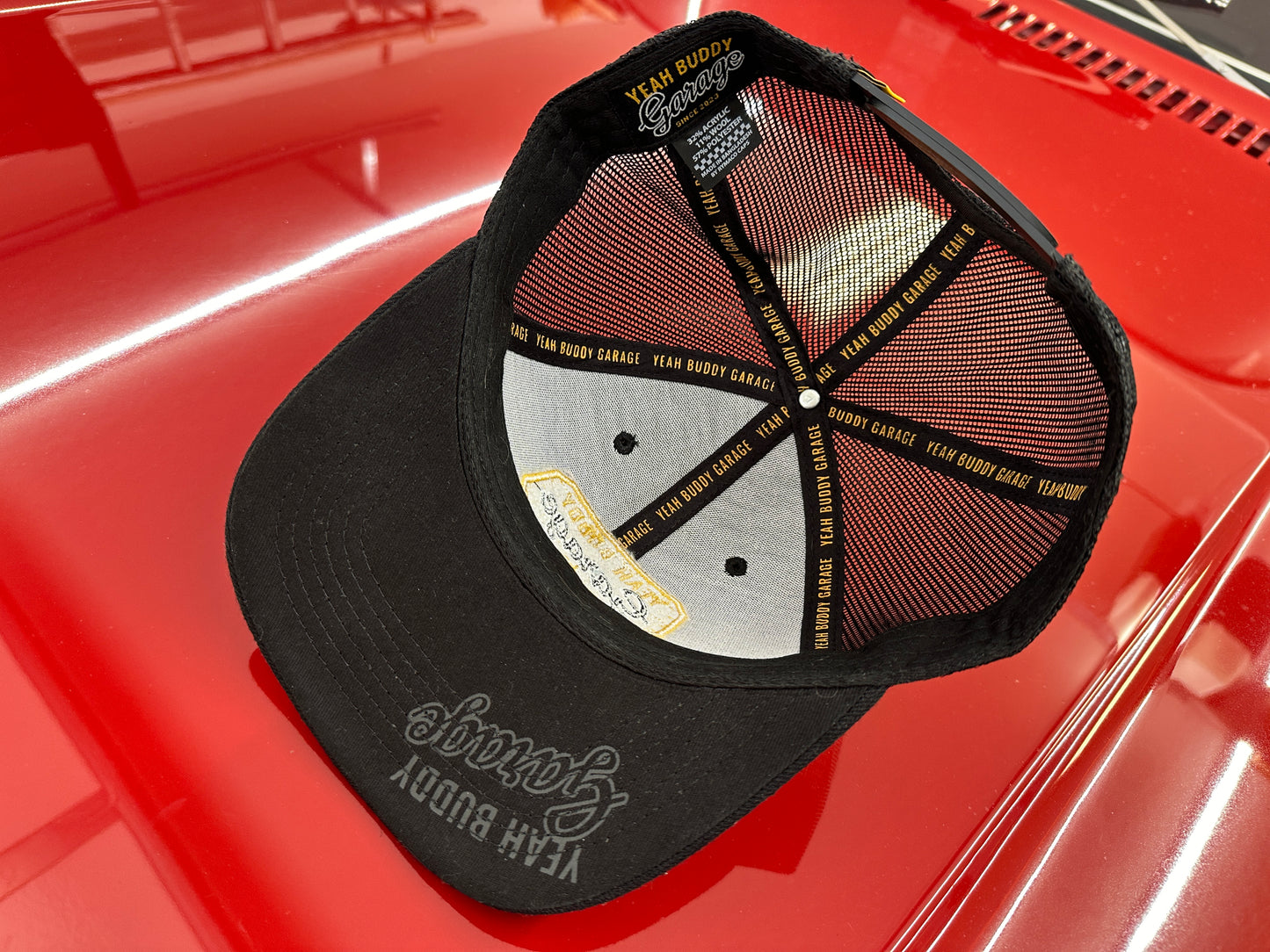 Hat - Classic Trucker Snapback - BLACK